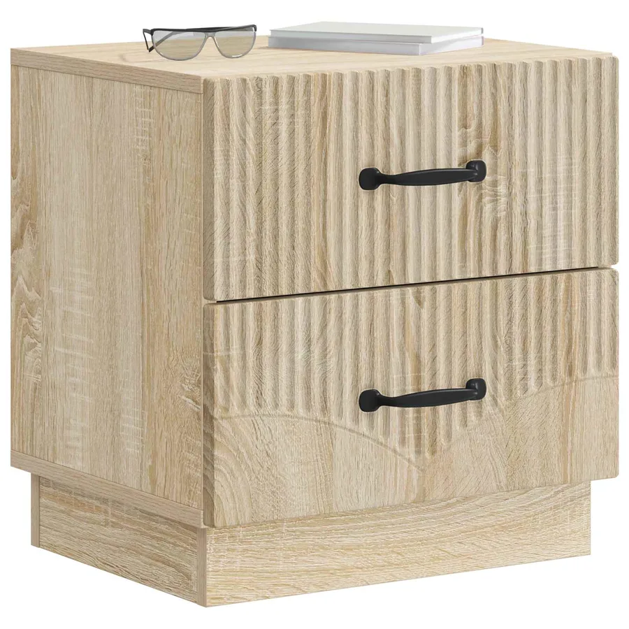 Cabinet de chevet avec tiroir Chêne Sonoma 43 x 34,5 x 44,5 cm - 3
