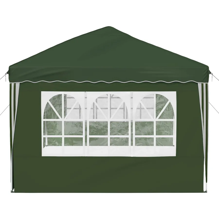 Tente de fête pop-up 575 x 289 x 245 cm Vert - 6