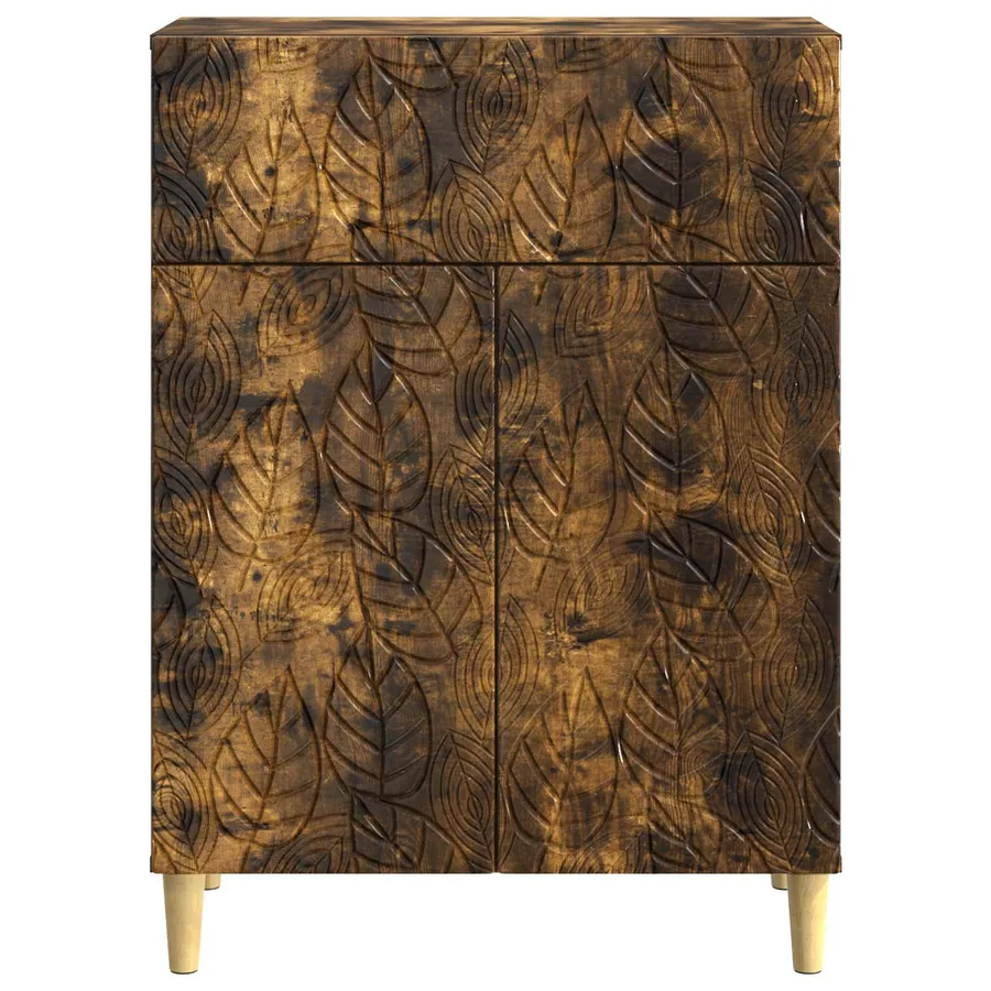 Buffet Chêne fumé 66 x 34,5 x 90 cm Bois d'ingénierie - 5