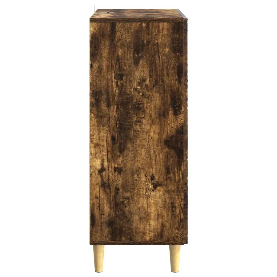 Buffet Chêne fumé 66 x 34,5 x 90 cm Bois d'ingénierie - 6