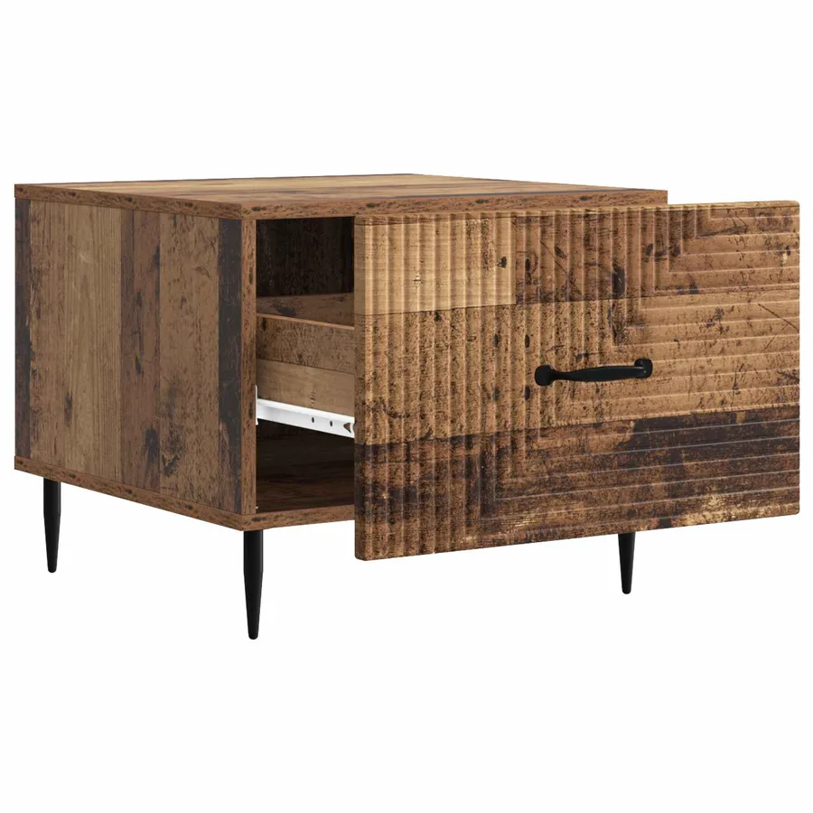 Table basse Bois ancien 49 x 50 x 40 cm Bois d'ingénierie - 4
