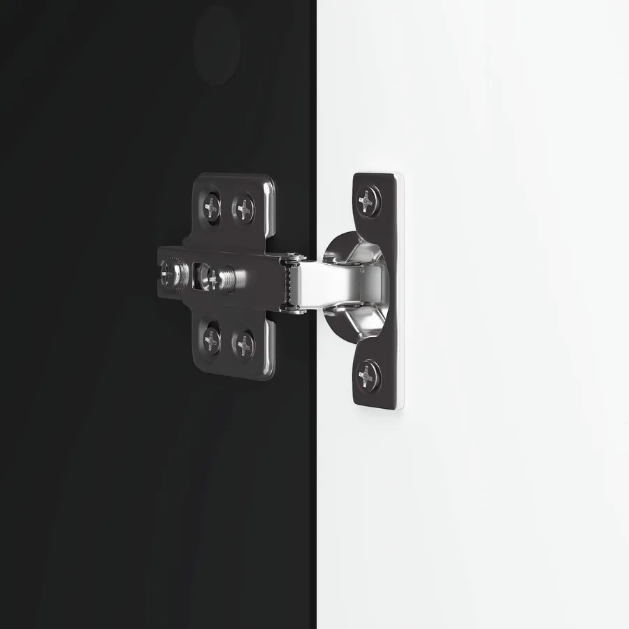 Meuble TV Noir 99 x 34,5 x 50 cm Bois d'ingénierie - 9