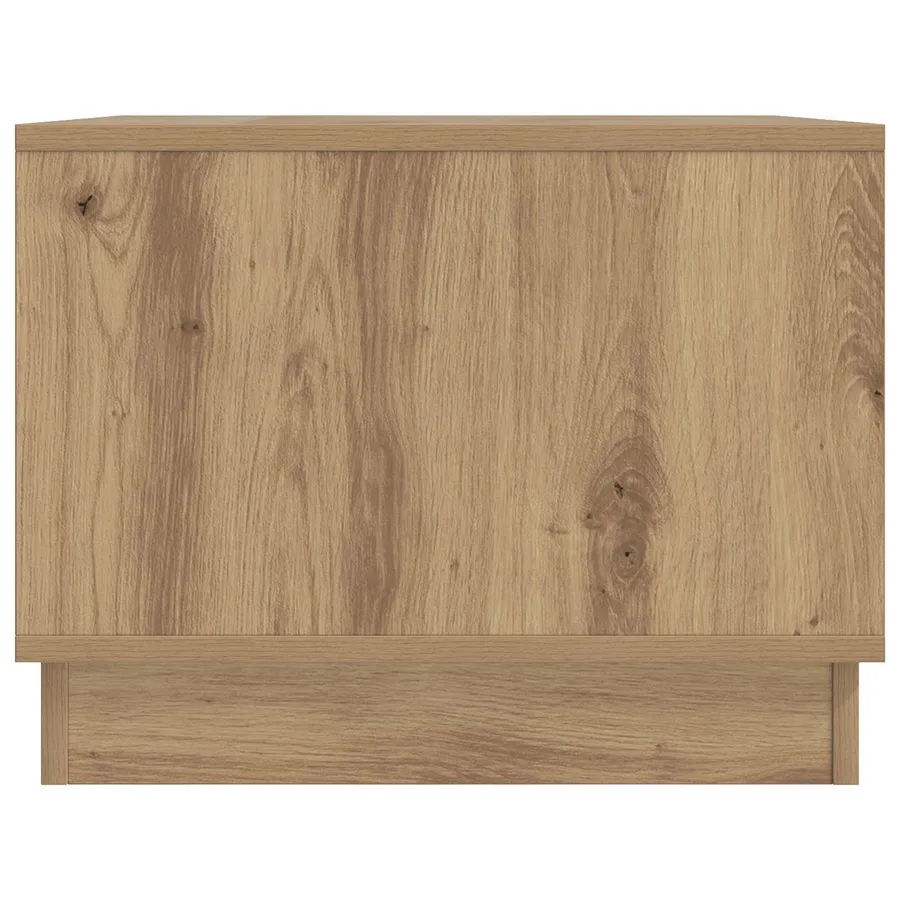 Table basse Chêne artisanal 90 x 50 x 37 cm Bois d'ingénierie - 6