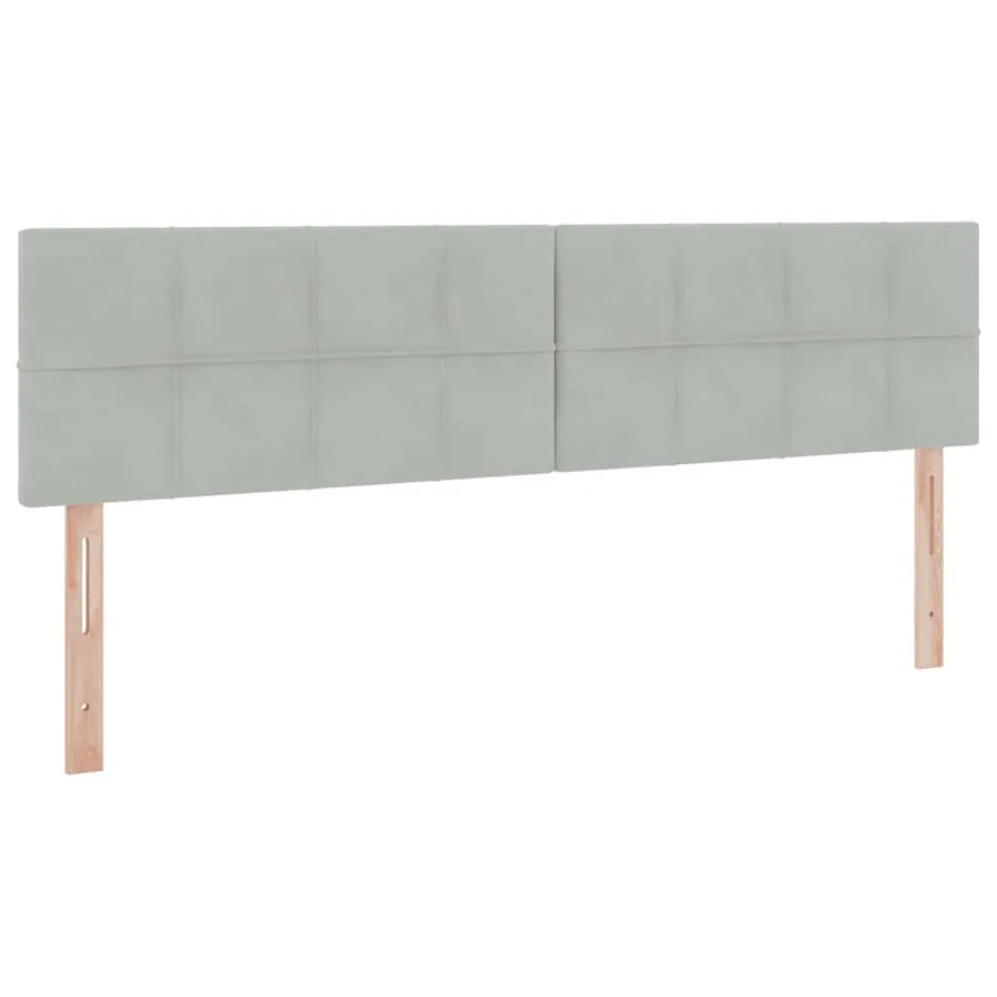 Lit de rangement LED avec matelas Gris clair 200 x 200 cm - 8
