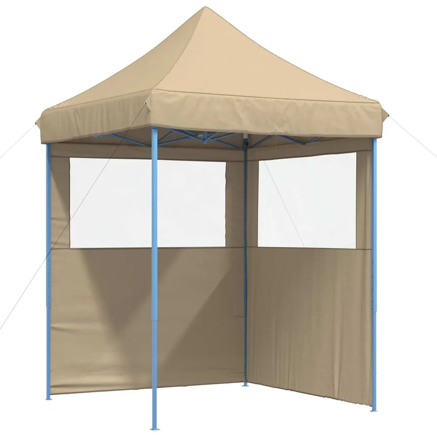 Tente de fête Beige 200 x 200 x 306 cm Tissu Oxford - 2