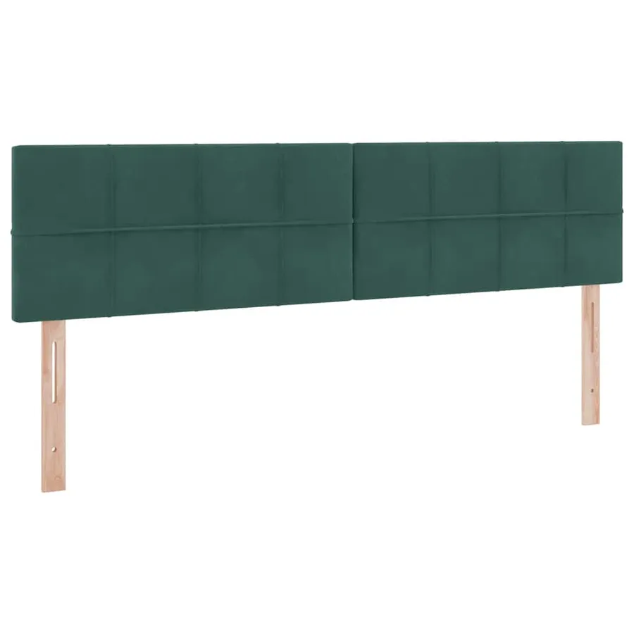 Lit de Rangement avec matelas Vert foncé 90 x 200 cm - 9