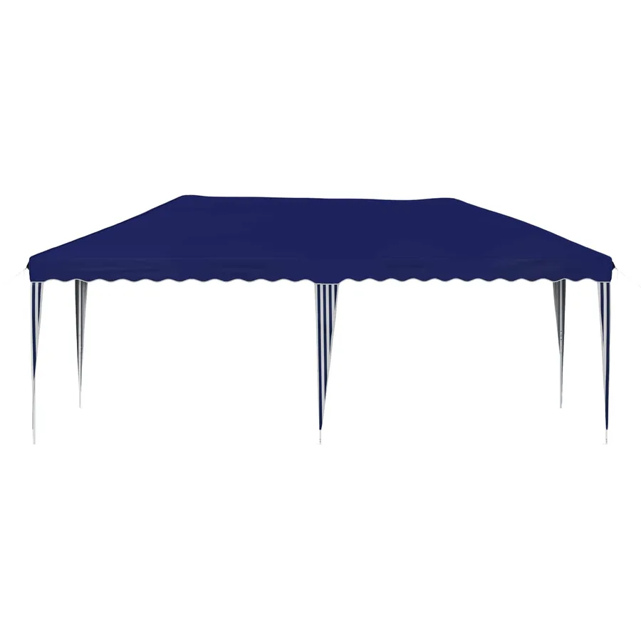 Tente de fête pop-up 575 x 290 x 245 cm Bleu - 5