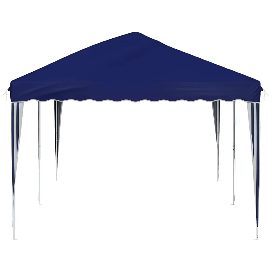 Tente de fête pop-up 575 x 290 x 245 cm Bleu - 6