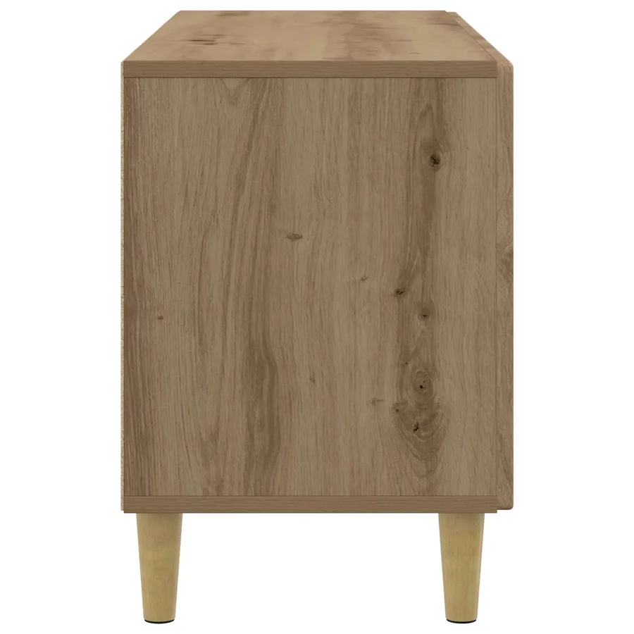 Meuble TV 99 x 34,5 x 50 cm Chêne artisanal Bois d'ingénierie - 7