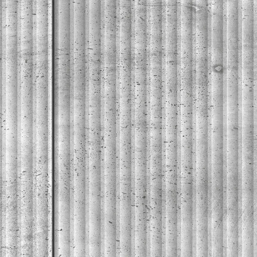 Meuble TV Gris béton 99 x 34,5 x 50 cm Bois d'ingénierie - 8