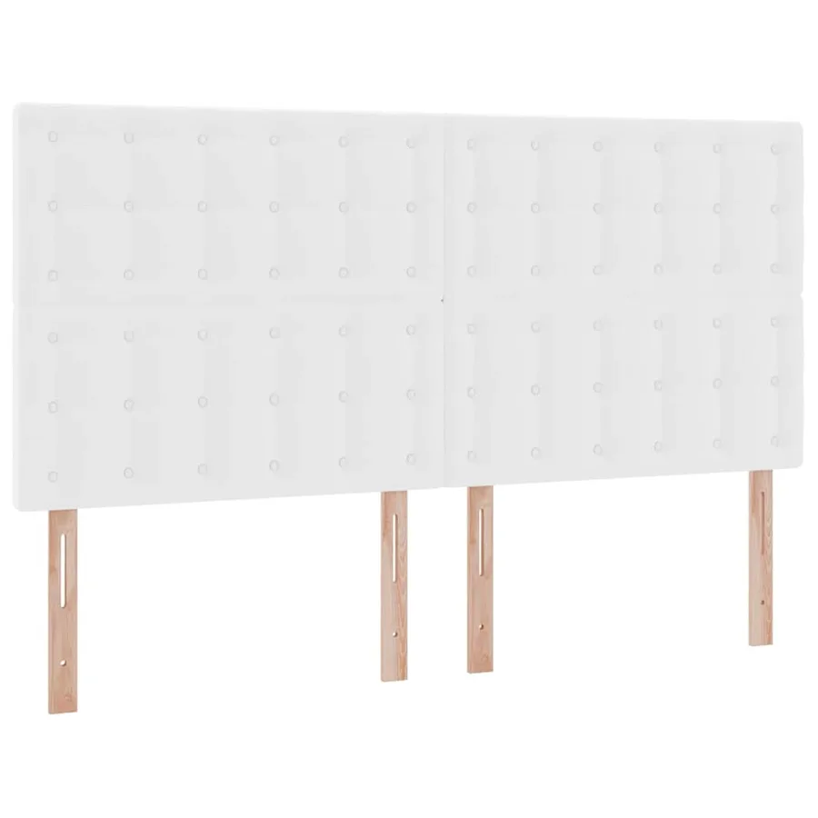Lit avec rangement et matelas Blanc pur 180 x 200 cm - 9
