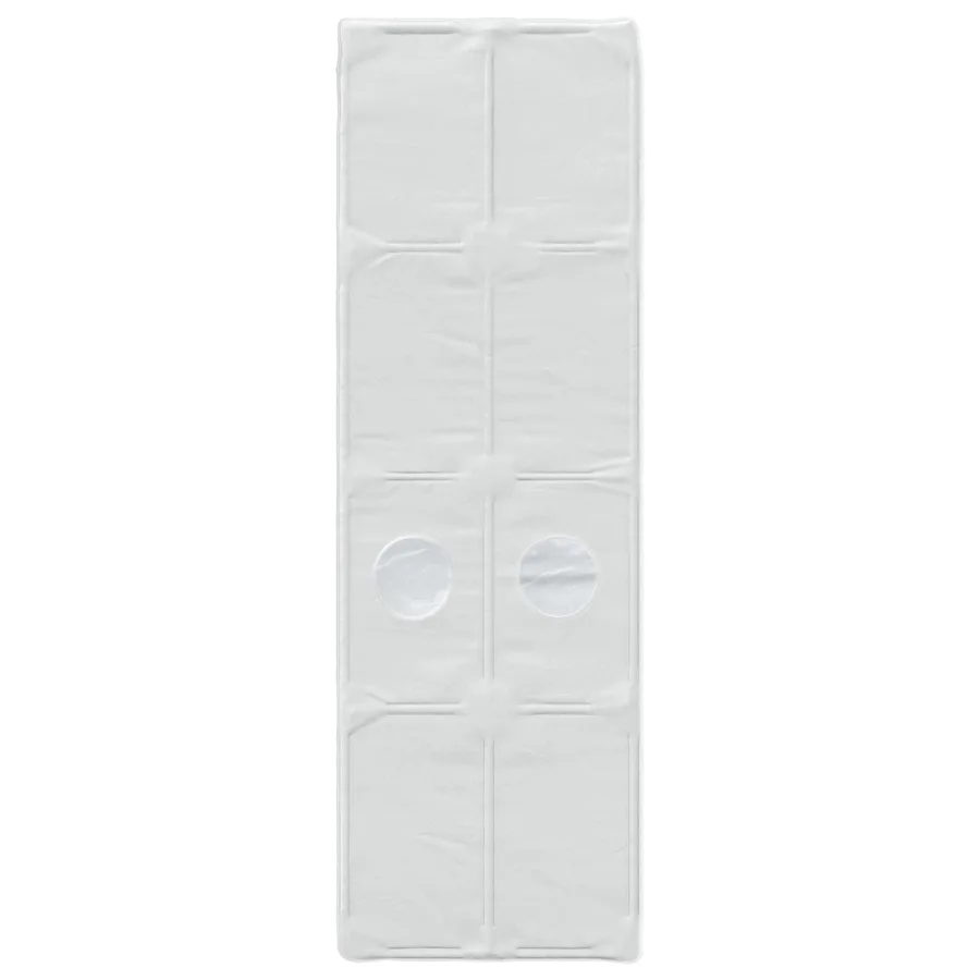 Lit avec Tunnel 3 pc Blanc Bois d'ingénierie - 6