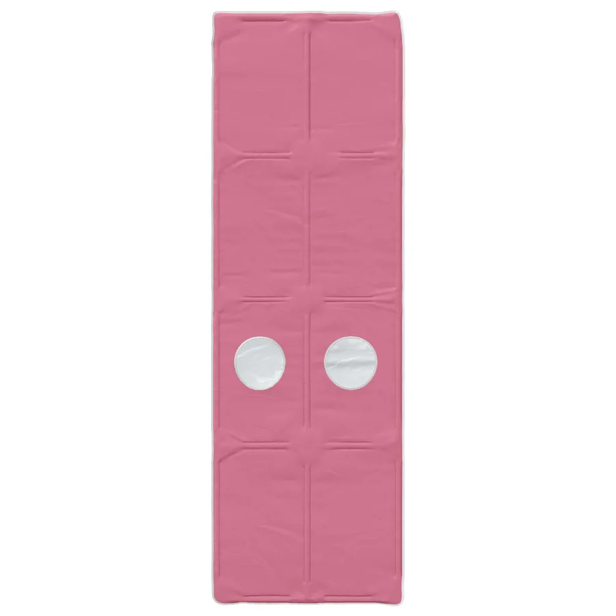 Cadre de lit avec tunnel avec étagère 3 pc Chêne Sonoma et rose - 6