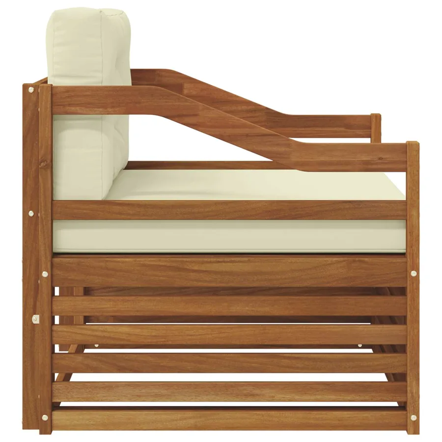 Ensemble de canapés d'extérieur Bois d'Acacia Massif Naturel - 4