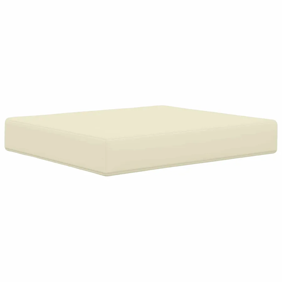 Coussin de canapé d'extérieur Polyester Crème 60 x 50,5 x 8 cm - 4