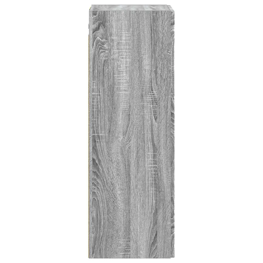 Cabinet de Salle de Bain Mural Sonoma gris 33 x 34,5 x 100 cm - 4
