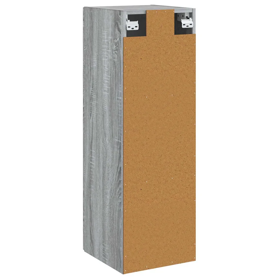 Cabinet de Salle de Bain Mural Sonoma gris 33 x 34,5 x 100 cm - 5