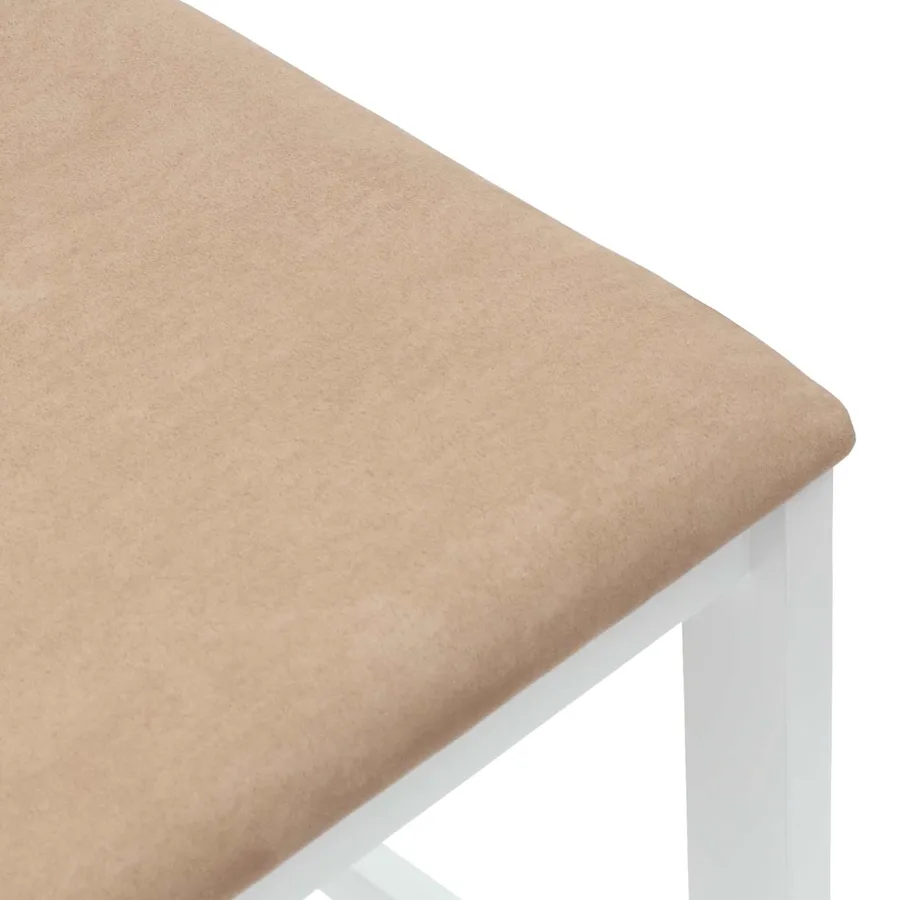 Chaises de salle à manger 2 pcs Blanc 40 x 47,5 x 99,5 cm - 9