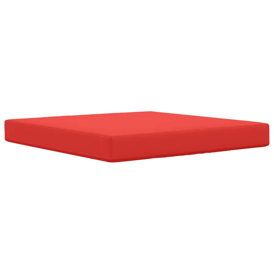 Coussin de canapé d'extérieur 2 pcs Rouge Polyester - 4