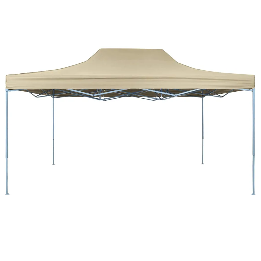 Tente de fête Crème 291 x 431 x 315 cm Tissu Oxford - 2