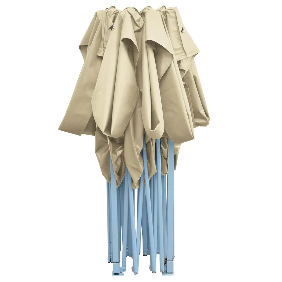 Tente de fête Crème 291 x 431 x 315 cm Tissu Oxford - 3