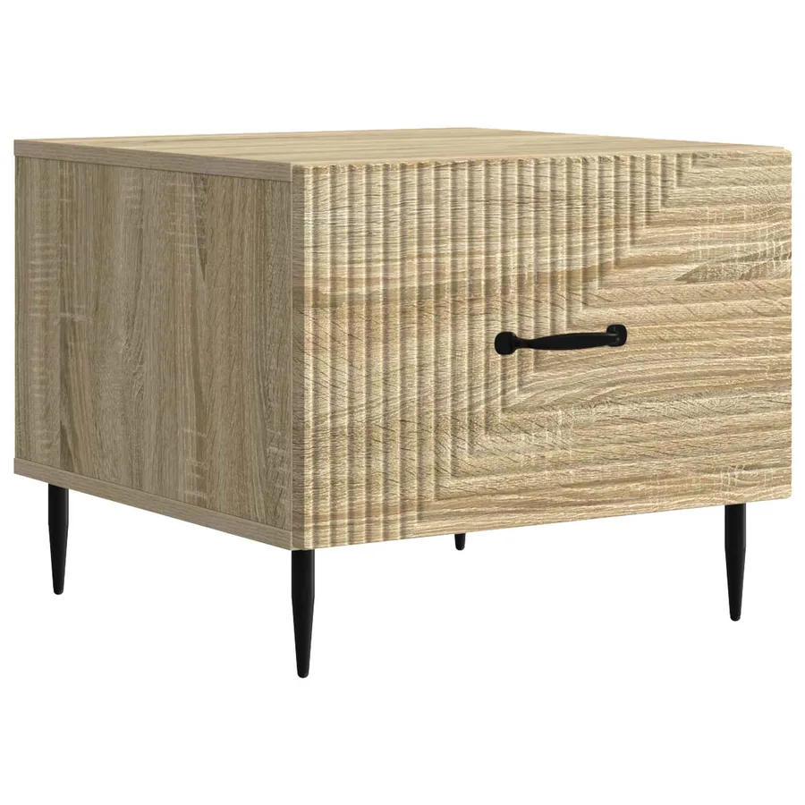 Table basse Chêne Sonoma 49 x 50 x 40 cm Bois d'ingénierie - 2