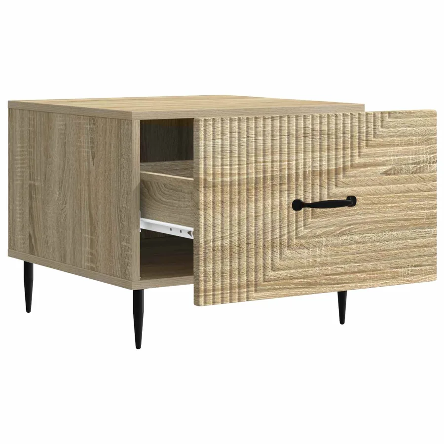 Table basse Chêne Sonoma 49 x 50 x 40 cm Bois d'ingénierie - 4
