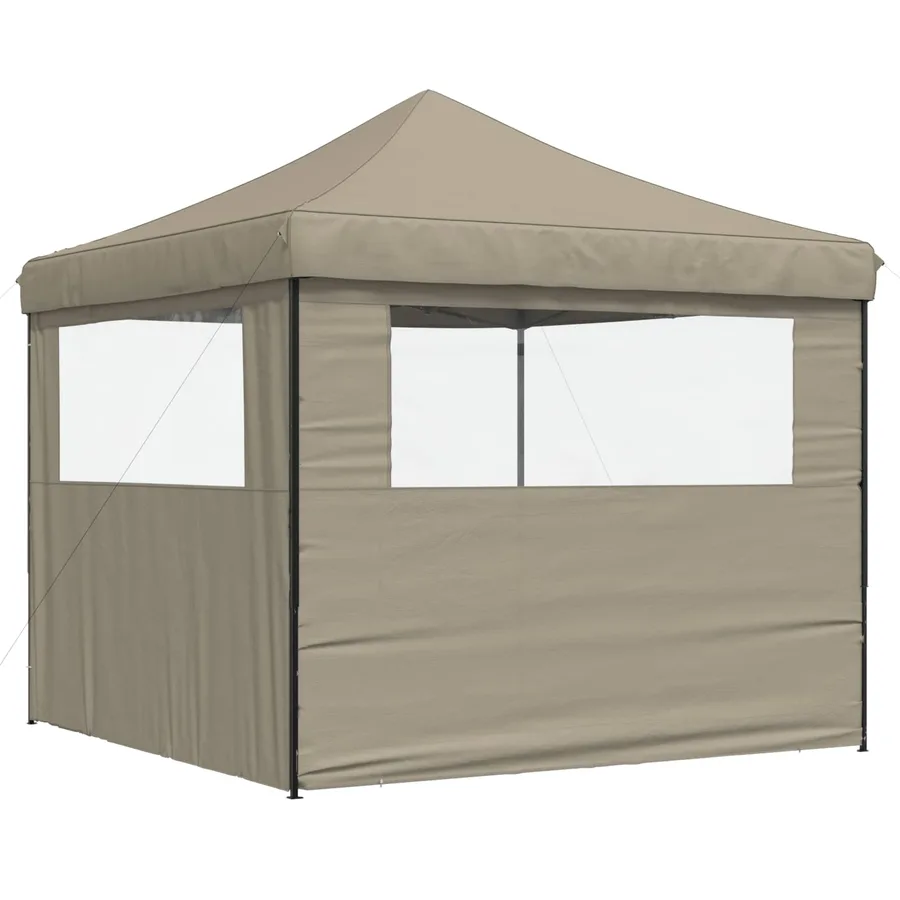 Tente de fête Taupe 292 x 292 x 315 cm Tissu Oxford - 6
