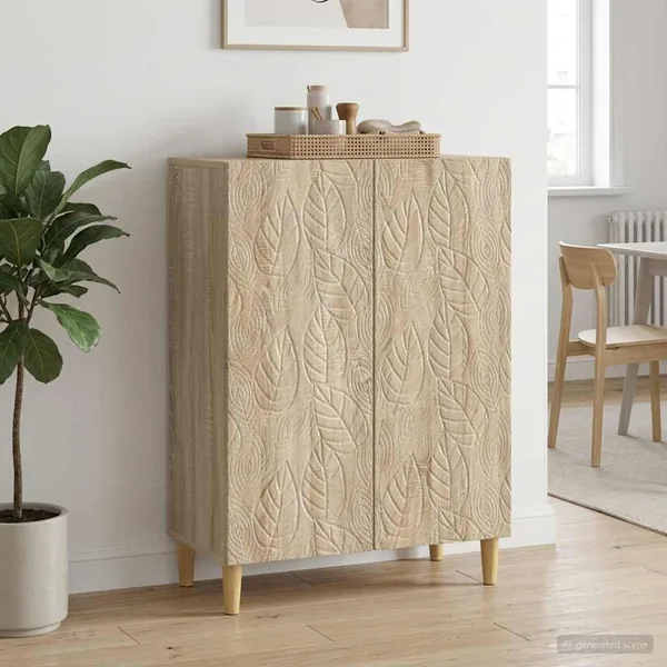 Buffet Chêne Sonoma 66 x 34,5 x 90 cm Bois d'ingénierie