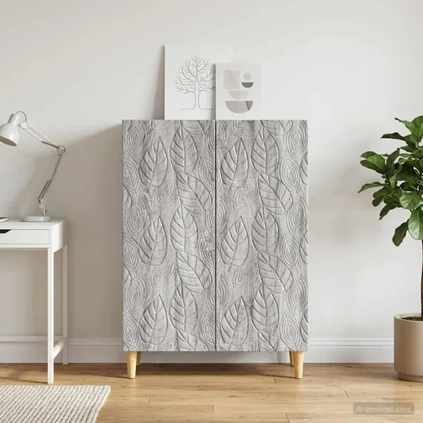 Buffet Sonoma gris 66 x 34,5 x 90 cm Bois d'ingénierie