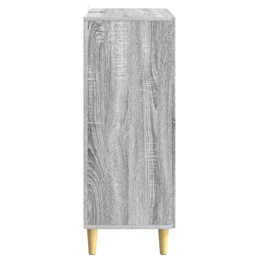 Buffet Sonoma gris 66 x 34,5 x 90 cm Bois d'ingénierie - 6