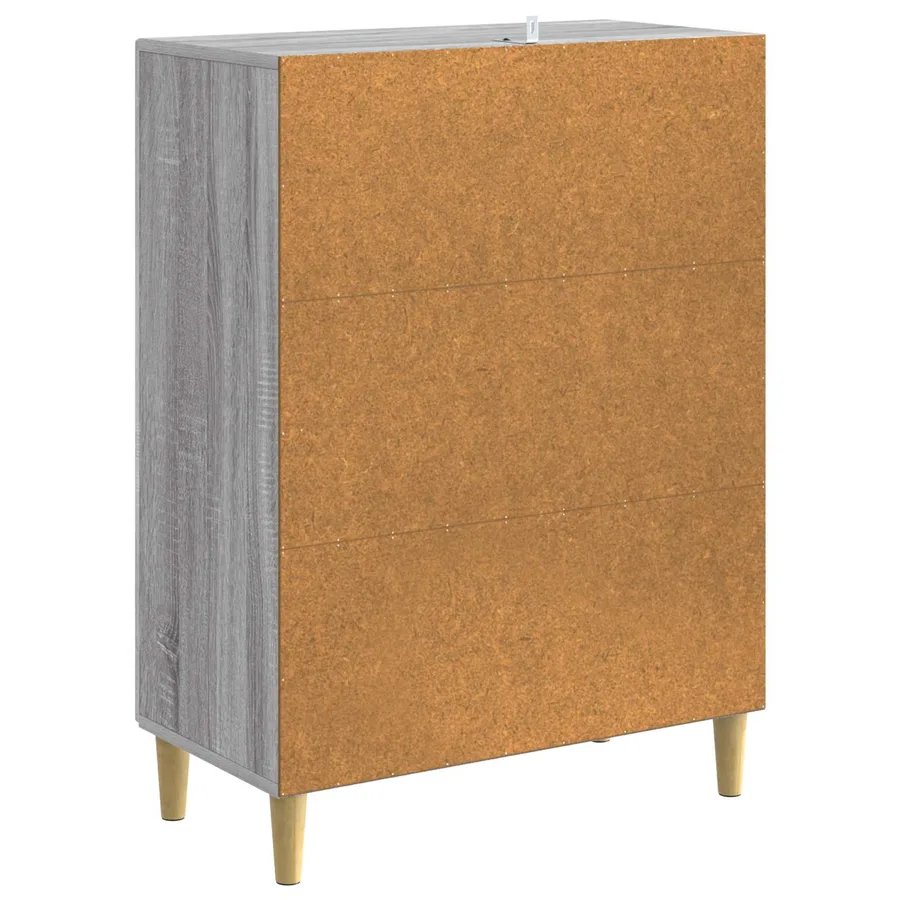 Buffet Sonoma gris 66 x 34,5 x 90 cm Bois d'ingénierie - 7