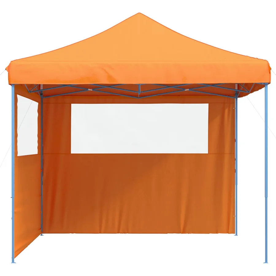 Tente de fête Orange 292 x 292 x 315 cm Tissu Oxford - 5