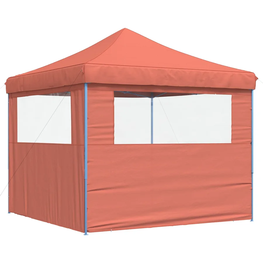 Tente de fête Terre cuite 292 x 292 x 315 cm Tissu Oxford - 6