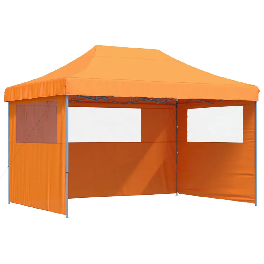 Tente de fête Orange 279 x 410 x 315 cm Tissu Oxford - 2