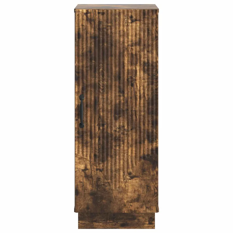 Buffet Chêne fumé 33 x 34,5 x 87 cm Bois d'ingénierie - 6