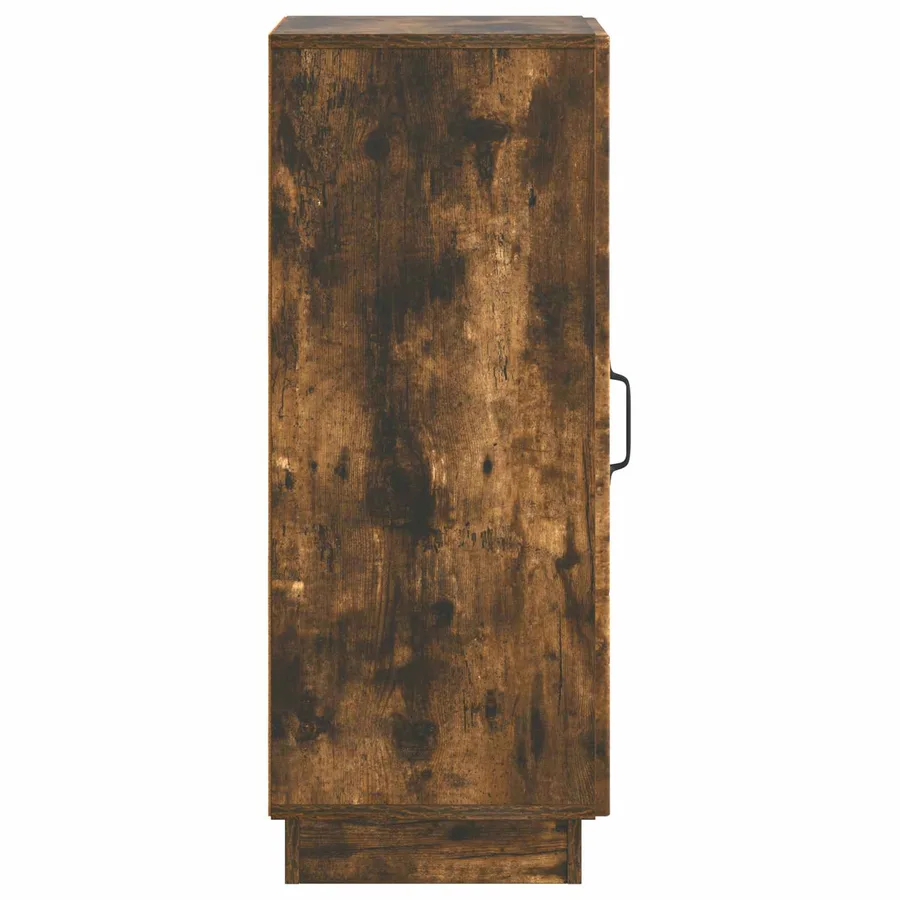 Buffet Chêne fumé 33 x 34,5 x 87 cm Bois d'ingénierie - 7