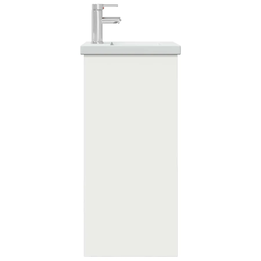 Meuble de salle de bain avec évier Blanc 42 x 40 x 84,5 cm - 5