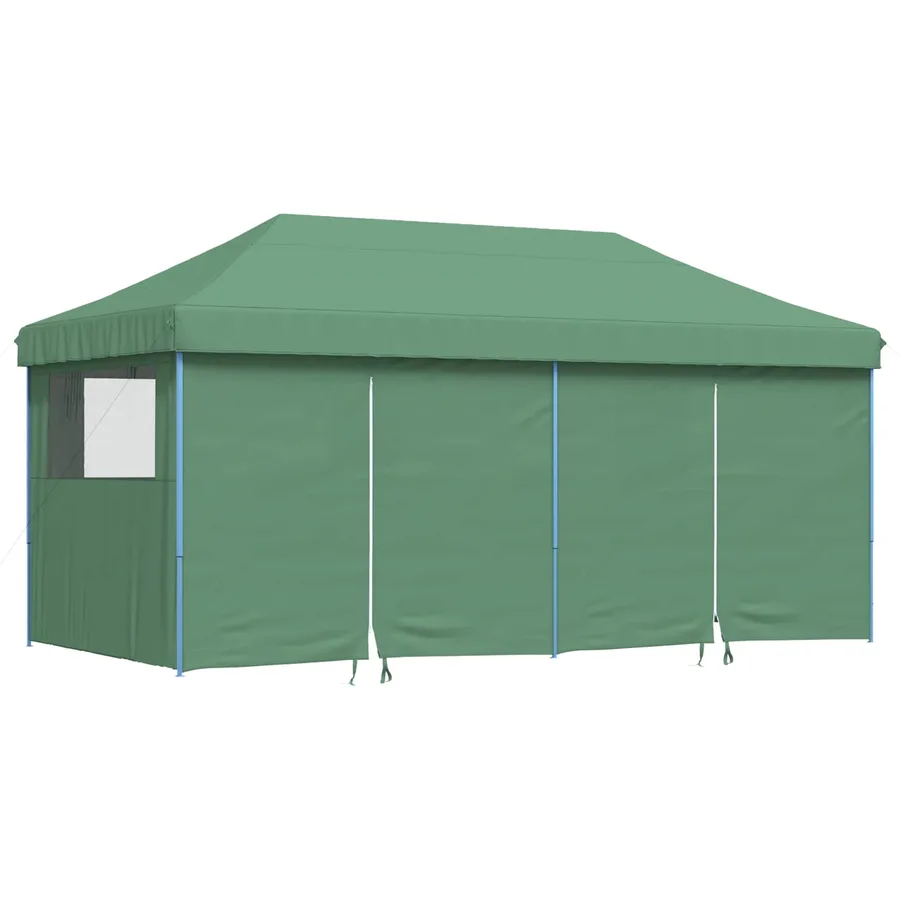 Tente de fête Vert 292 x 580 x 315 cm Tissu Oxford - 3