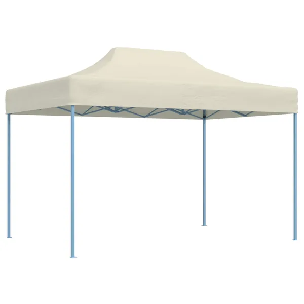 Tente de fête Crème 280 x 410 x 315 cm Tissu Oxford