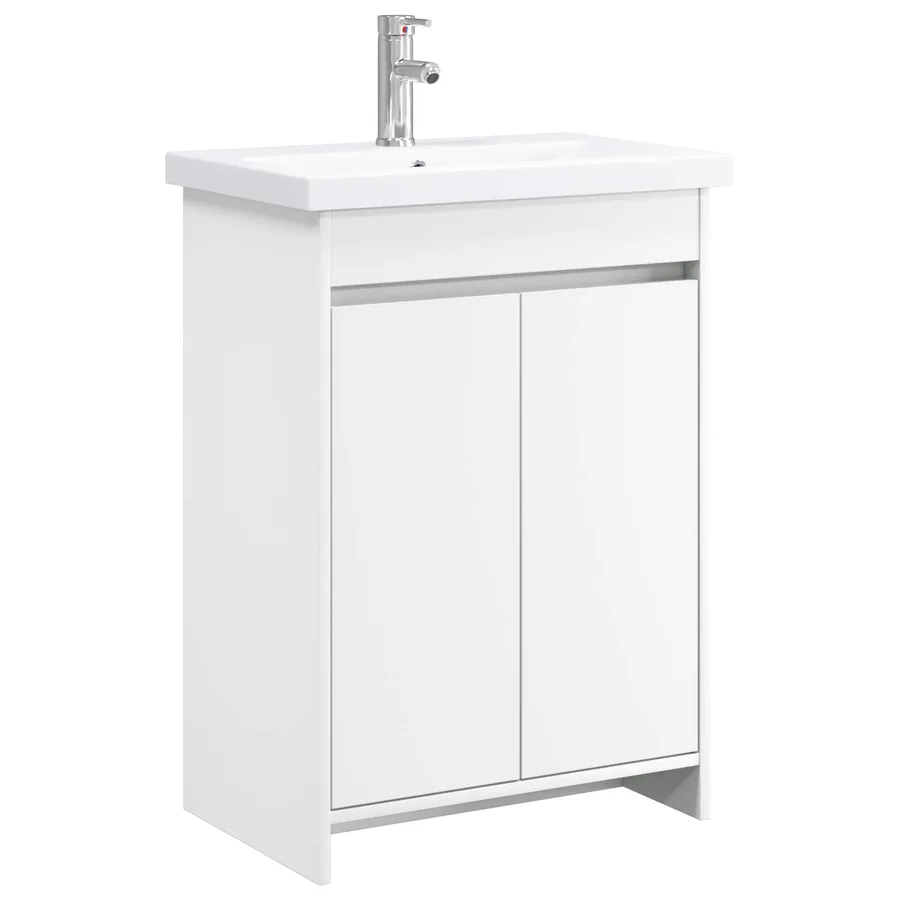 Ensemble de mobilier de salle de bain Blanc 81 x 40 x 84,5 cm - 2