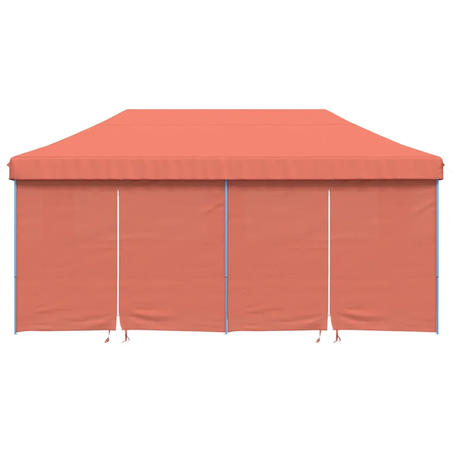 Tente de fête Terre cuite 292 x 580 x 315 cm Tissu Oxford - 4