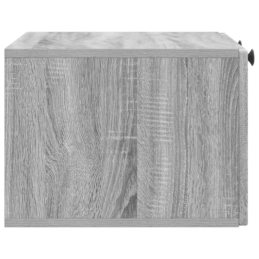 Meuble TV mural Sonoma gris 59,5 x 41 x 30 cm Bois d'ingénierie - 7