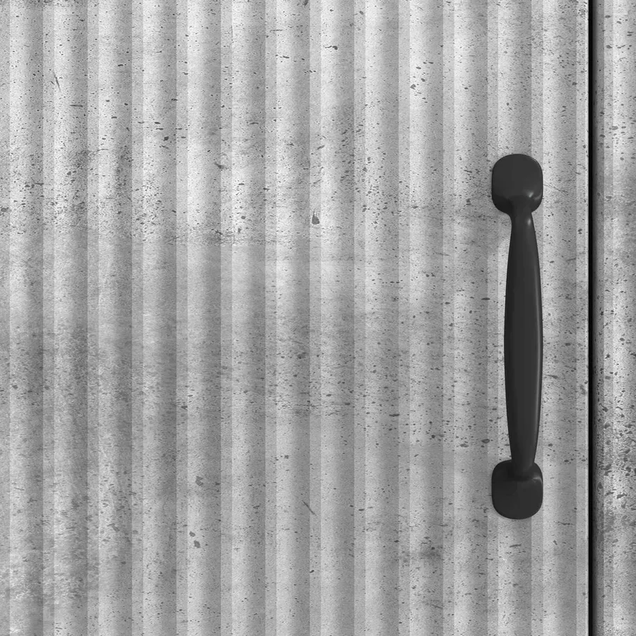 Buffet Gris béton 66 x 34,5 x 87 cm Bois d'ingénierie - 10