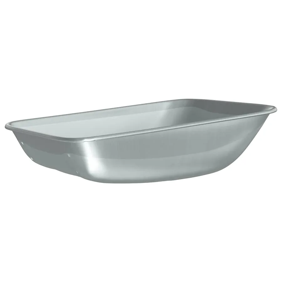 Remplacement du plateau de brouette Argenté 80 x 60 x 25 cm - 2