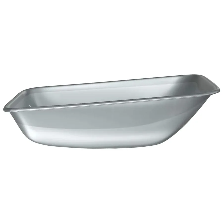 Remplacement du plateau de brouette Argenté 80 x 60 x 25 cm - 6