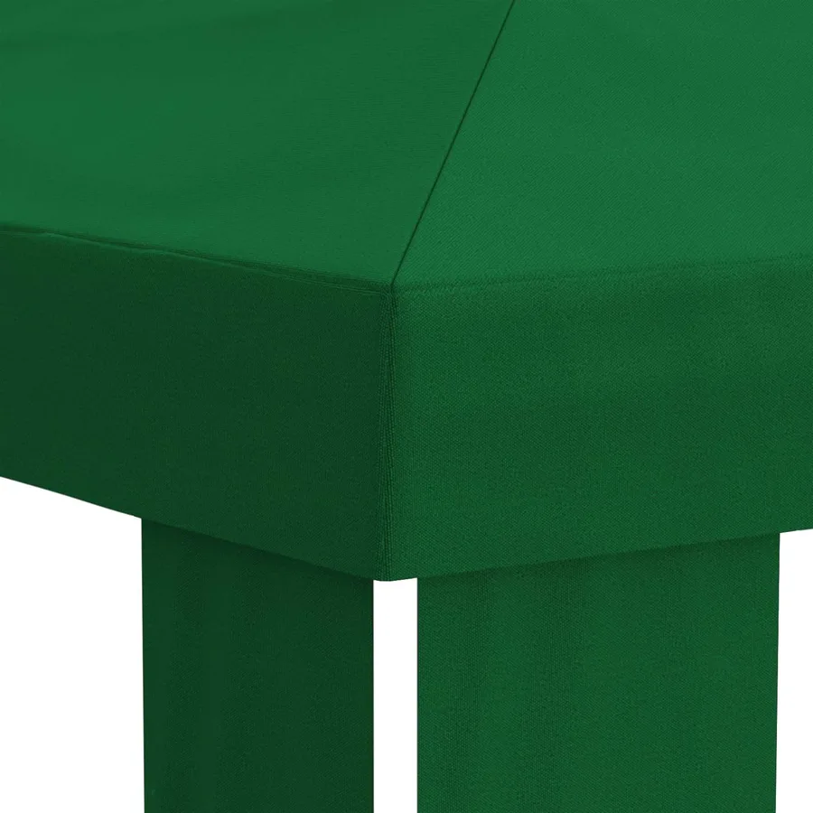 Housse de Gazebo 6 x 3 m Vert Polyester 190 gsm - 5