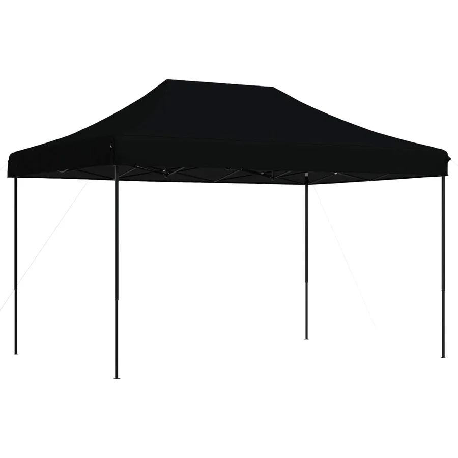 Tente de fête Noir 279 x 410 x 315 cm Tissu Oxford - 2