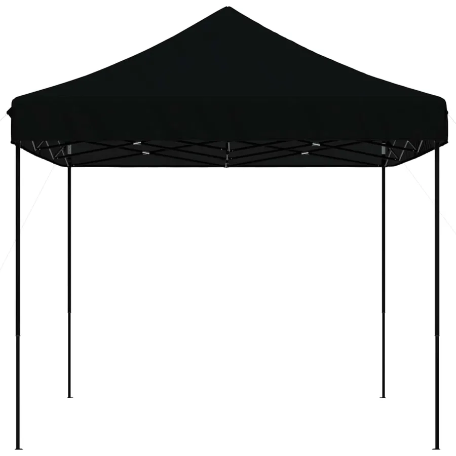 Tente de fête Noir 279 x 410 x 315 cm Tissu Oxford - 5