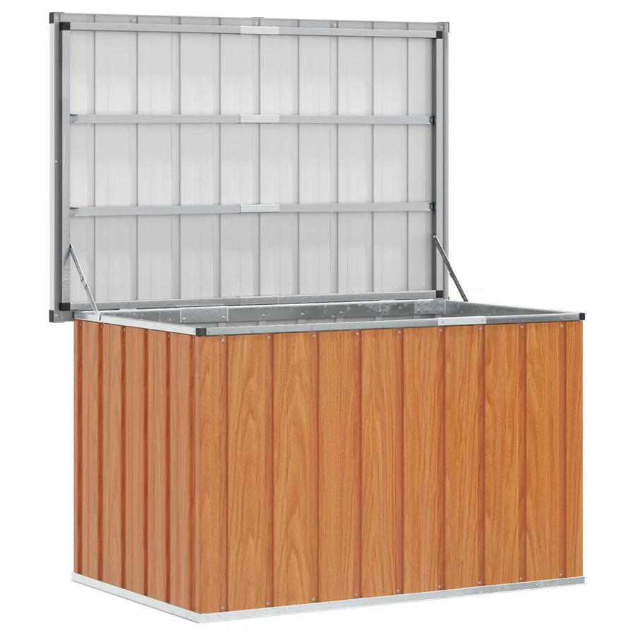 Boîte de Rangement Extérieure bois 109 x 67 x 65 cm - 3